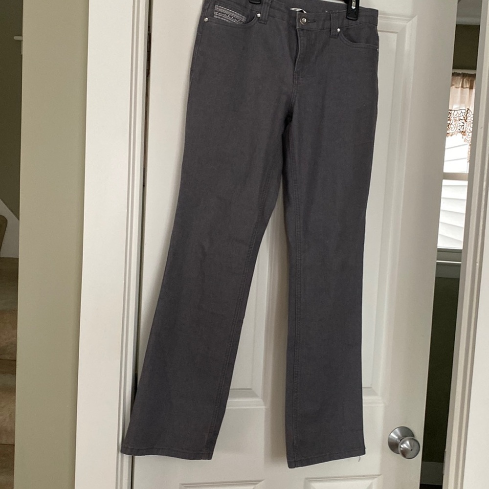Like new gray jeans.